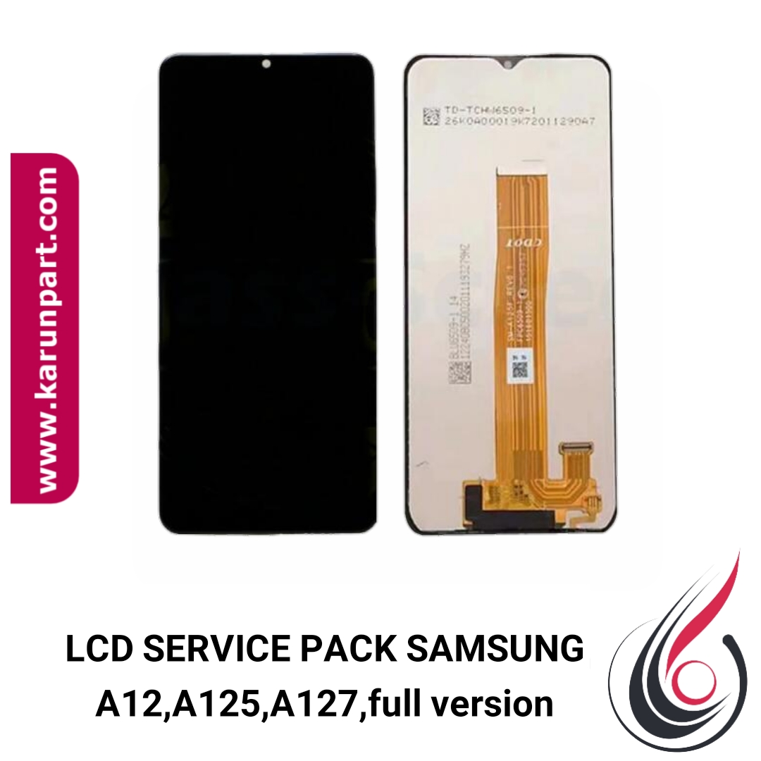تاچ و ال سی دی سامسونگ A12,A125,A127کیفیت شرکتی فول ورژن