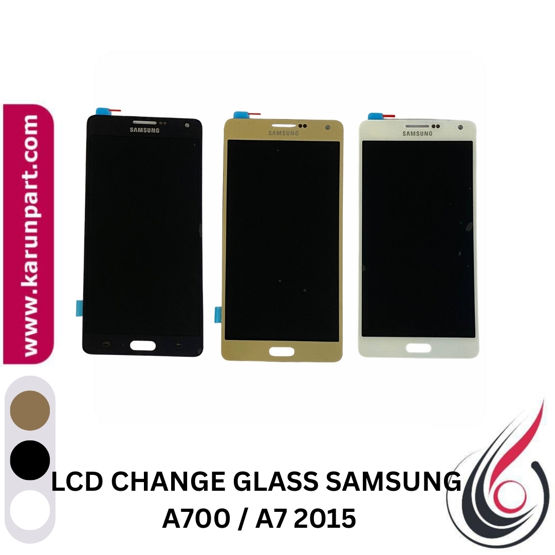 تاچ ال سی دی گلس تعویض سامسونگ A700 _A7 2015