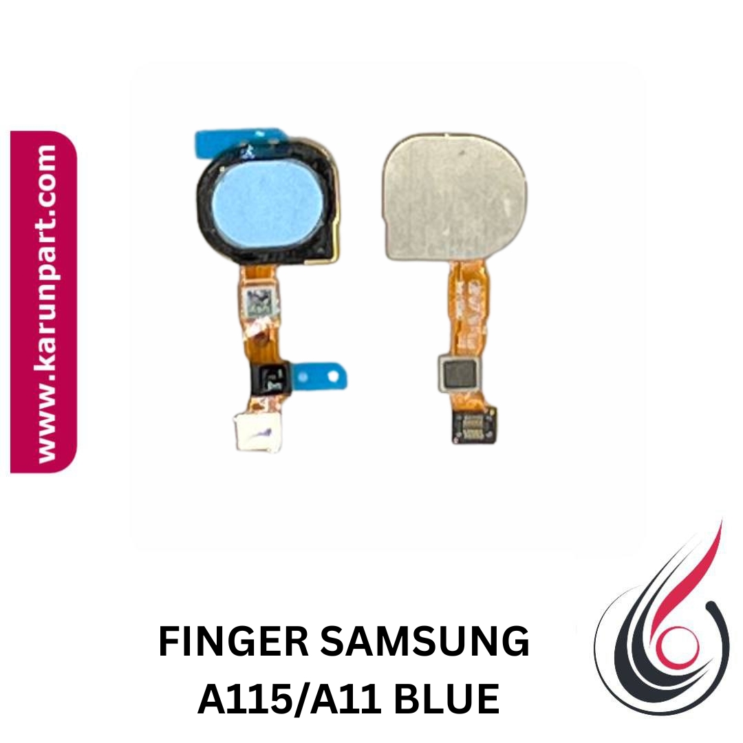 حسگر اثر انگشت سامسونگ آبی A115_A11